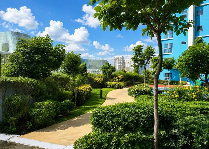 Modern Seaview 1br Near Okada Bay Airport 17 * Manila
